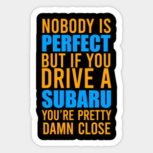 Subaru Owners Sticker